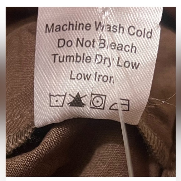 Tuckernuck Tahlia Embroidered Mini Dress XXS Brown Kimono Sleeve NWT Boho Chic - Picture 5 of 6